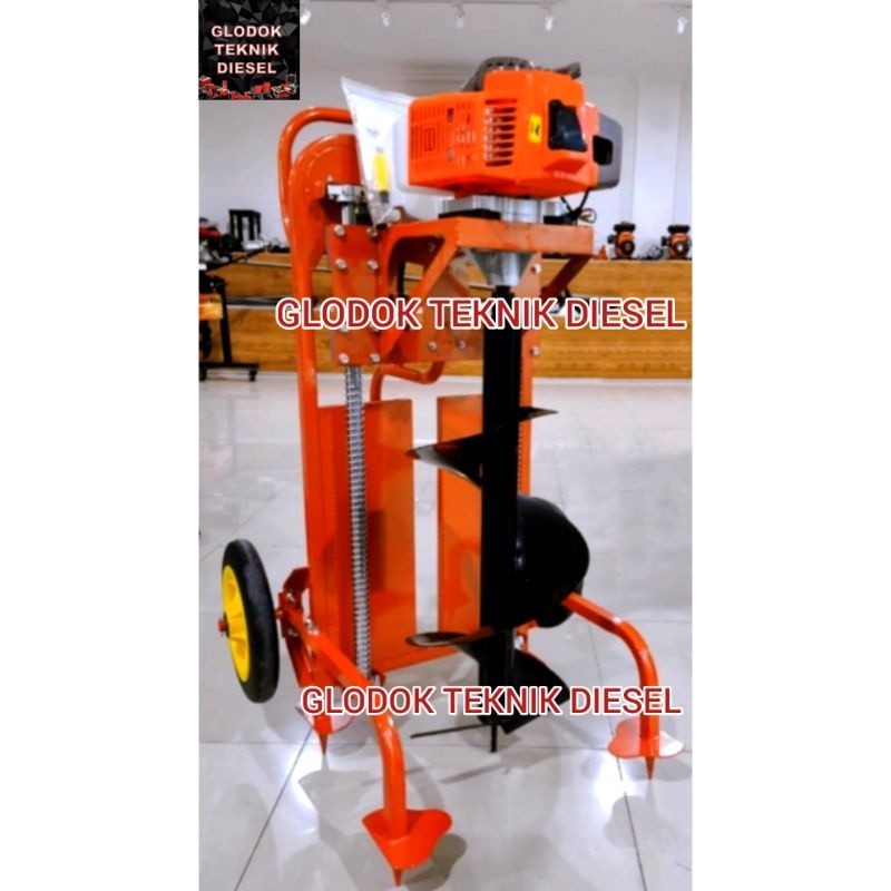Jual promo Mesin Bor Tanah Earth Auger MATSUMOTO MED 680 WF Drill 12 ...