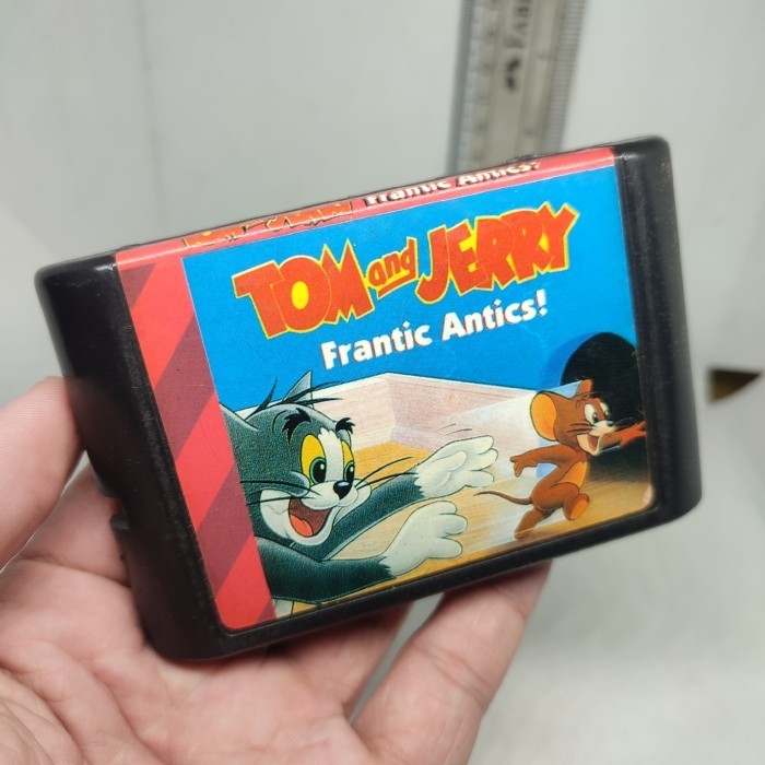 Jual Kaset Cartridge Sega Mega Drive Tom And Jerry Frantic Antics Game ...