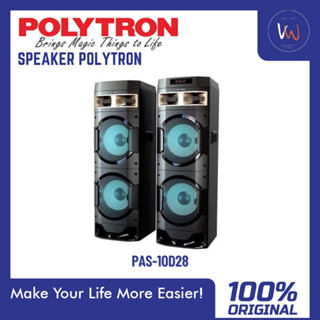 Jual Speaker Aktif Polytron PAS-10DF28 / USB / Bluetooth / Karoke ...