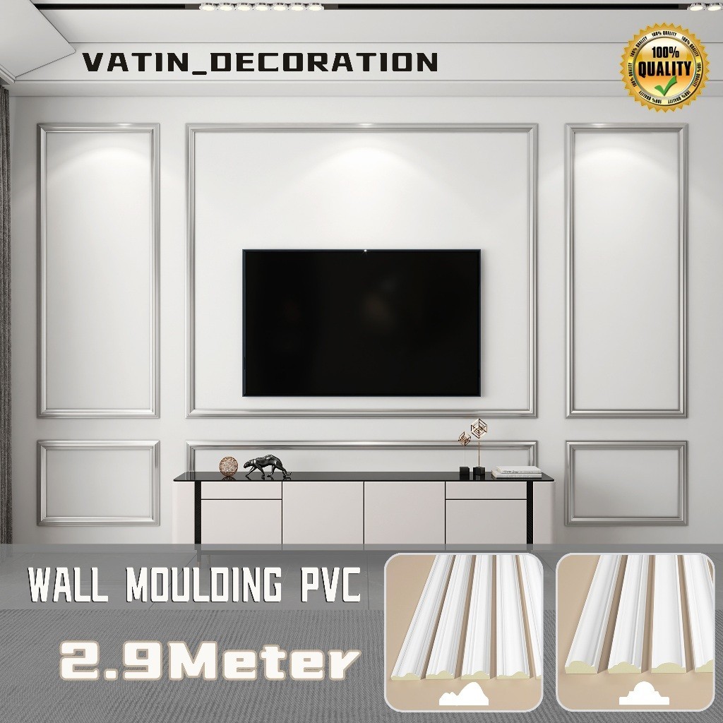 Wall Moulding Bahan Pvc