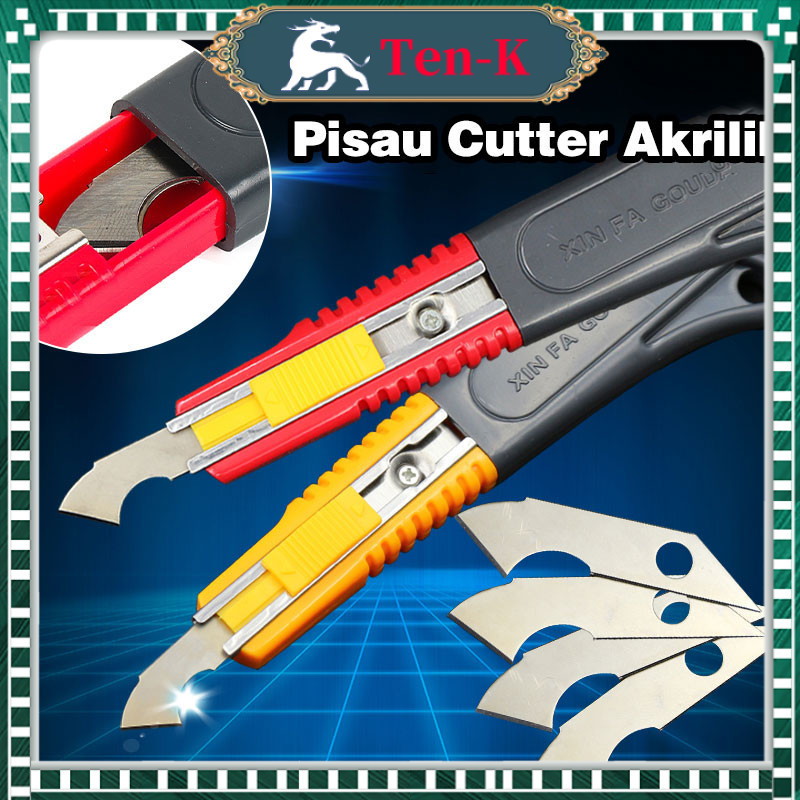Jual Pisau Cutter Akrilik / Pemotong Kait / Pisau Potong Akrilik / Alat ...
