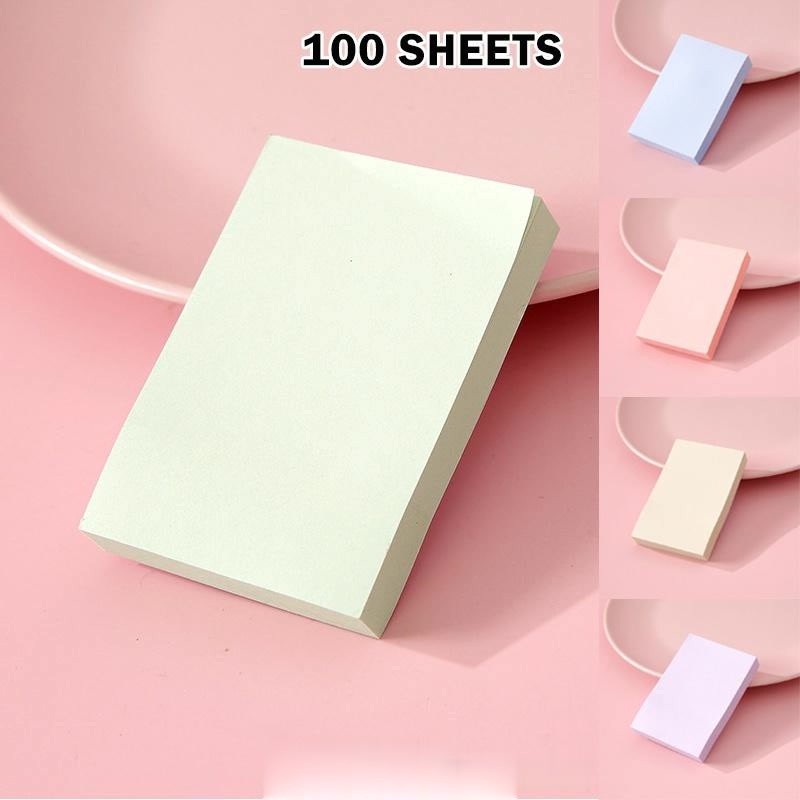 Jual Paperluxe 100 Lembar Sticky Notes Bentuk Persegi Panjang Warna ...