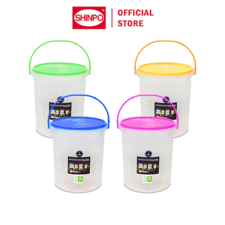 Toples Plastik Dengan Tutup Dan Gagang