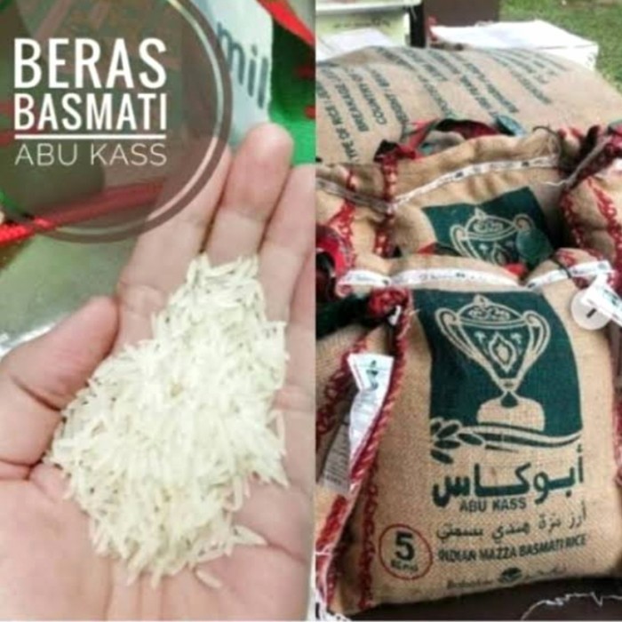 Jual Beras Basmati Abu Kass 1 Kg Basmati Abukas I BASMATI ABU KAS ...