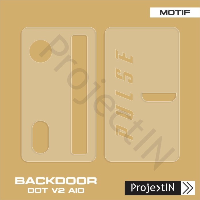 Jual PROJECTIN PANEL BACKDOOR DOT V2 AIO + MAGNET - MOTIF | Shopee ...