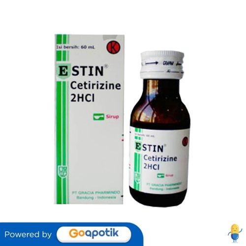 Jual Estin 1 Mg/Ml Syrup 60 Ml | Shopee Indonesia
