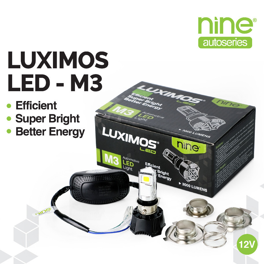 Jual Lampu Led Motor Socket H6/T19 AYOTO M6A 6sisi arus AC DC Watt 30 ...