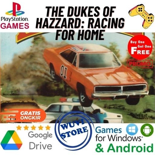 Jual Game PC The Dukes of Hazzard: Racing for Home Emulator PS1 | Bisa ...