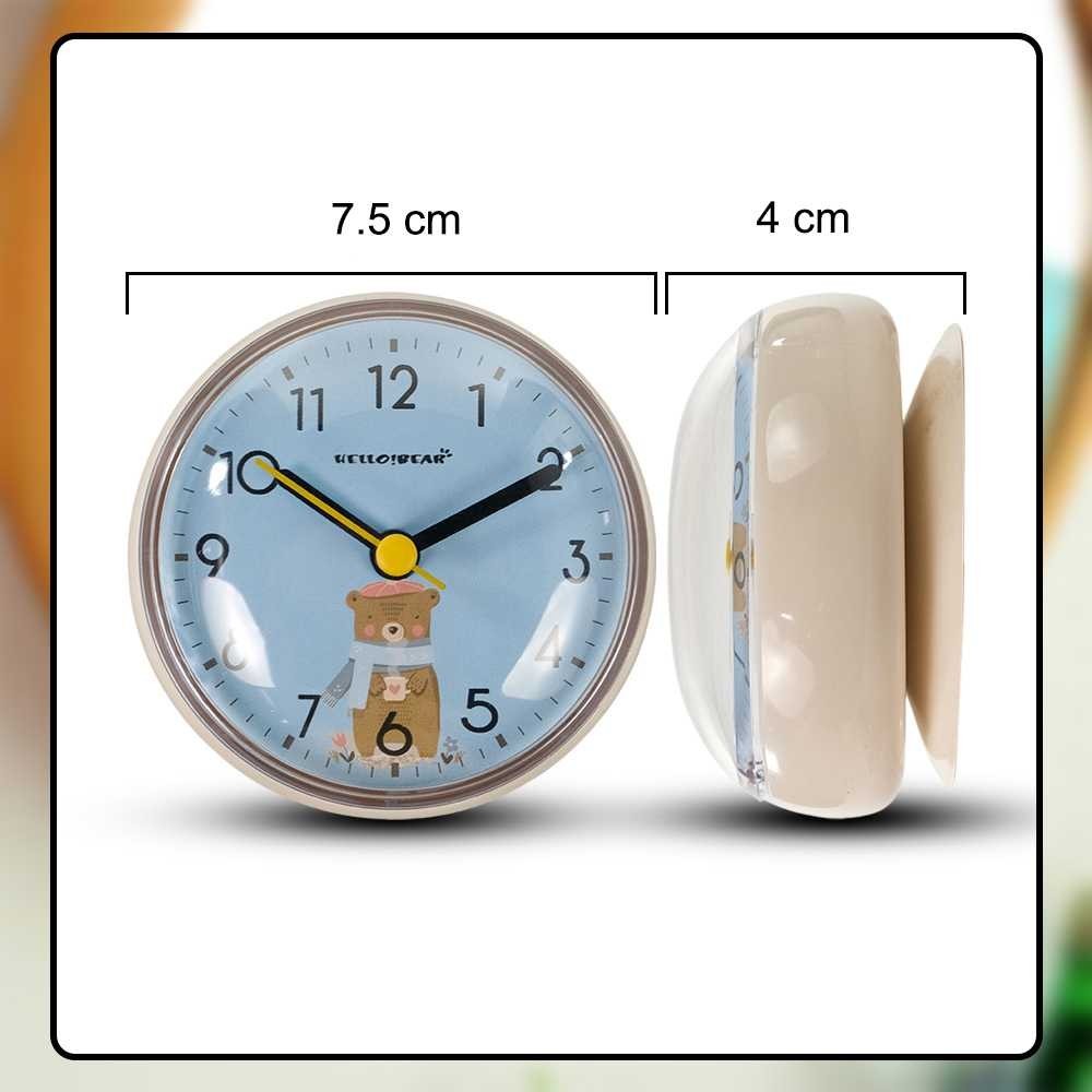 Jual APEN Jam Dinding Tempel Wall Clock with Suction Cup Waterproof V99 Shopee Indonesia