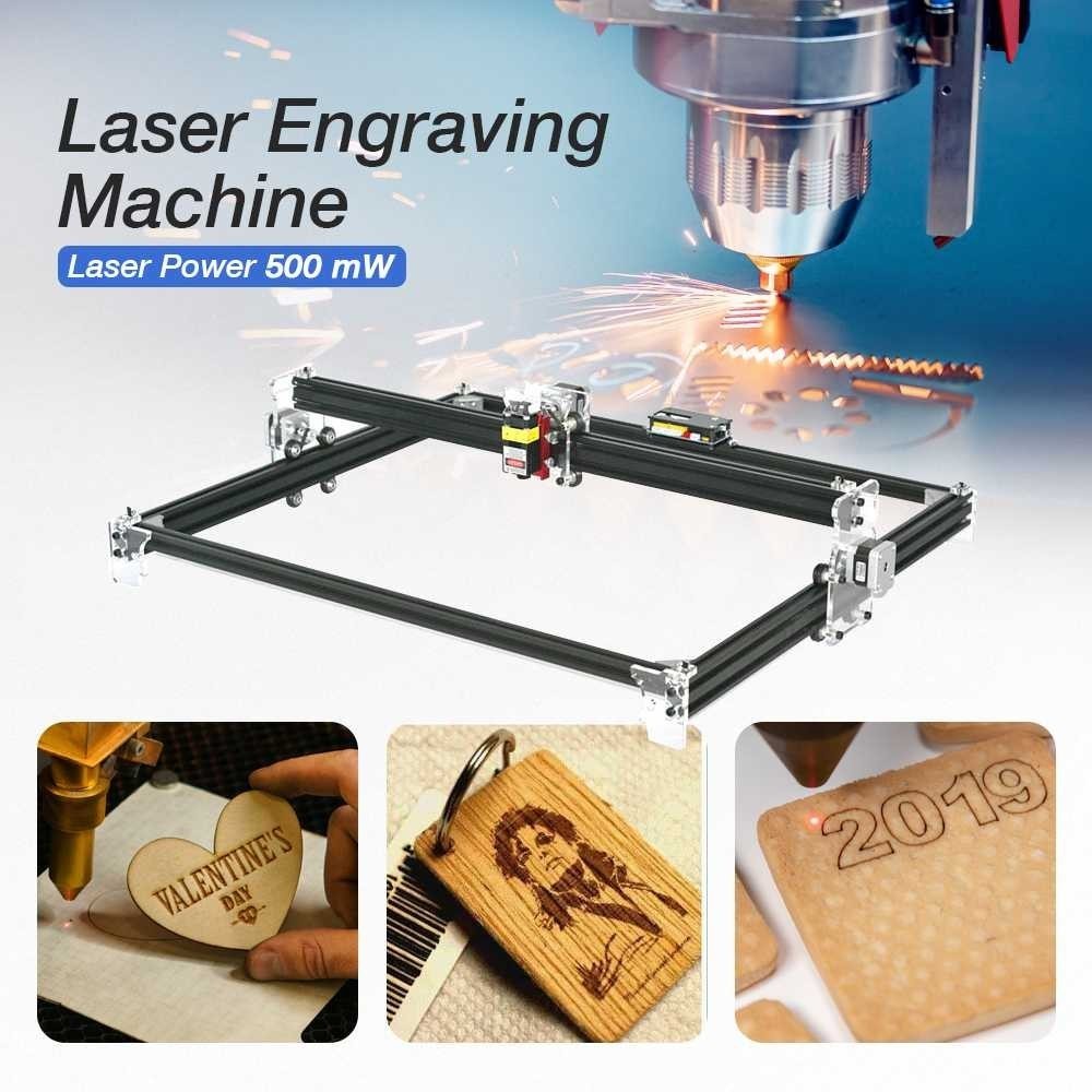 Jual BS Mesin Ukir Teks Logo Tulisan Nama Laser Kayu Kertas Plastik