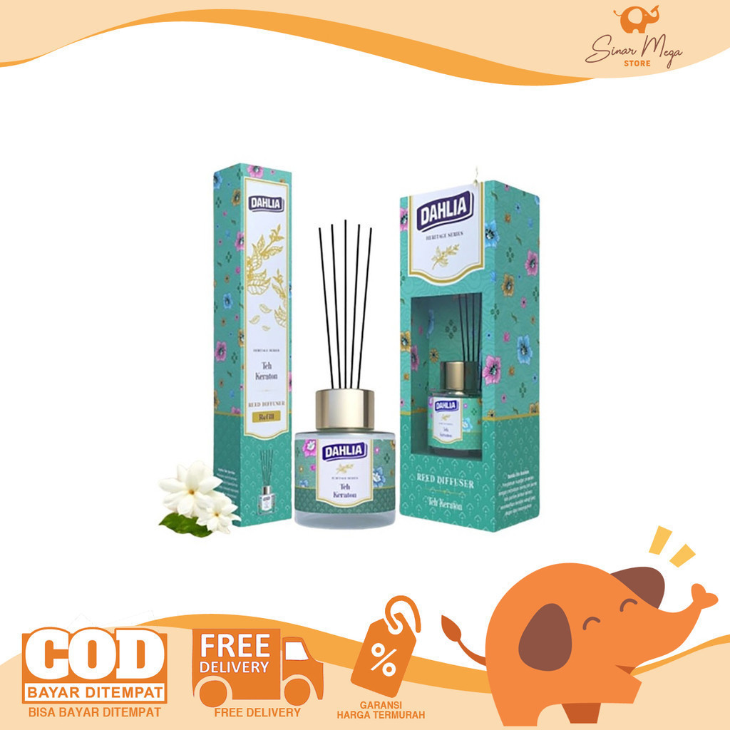 Jual Dahlia Reed Diffuser Teh Keraton Heritage Series Minyak Essensial ...