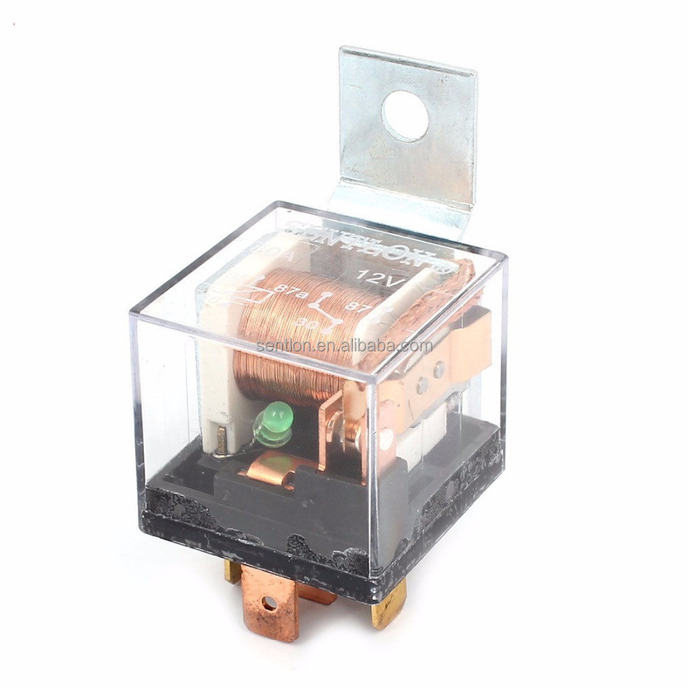 Jual relay klason 12v 80a 4 pin relay 12 volt 80 ampere merk random ...
