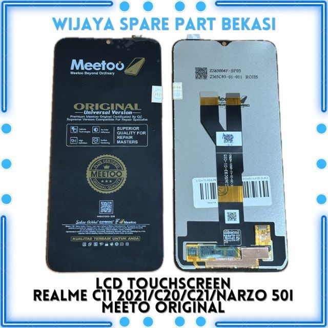 Jual Lcd Touchscreen Realme C11 2021c20c21narzo 50i Meeto Original Black Shopee Indonesia 3061