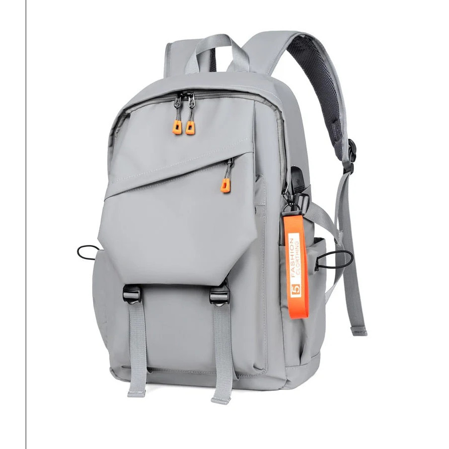 Jual Tas Ransel Laptop Anti Air USB | A6-5 | Tas Sekolah Dan Kerja Laki ...