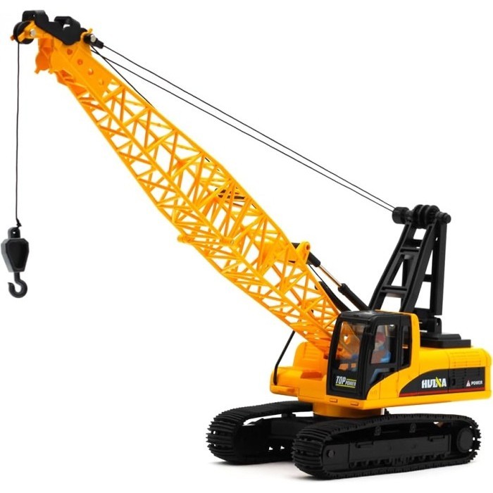 Jual Huina Diecast 1155 Construction Crawler Crane Vehicle 1/35