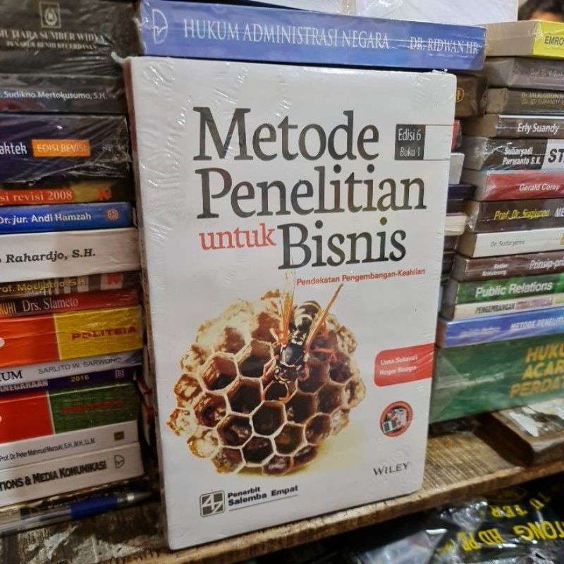 Jual Metode penelitian untuk bisnis buku 1 edisi 6 by Uma Sekaran ...