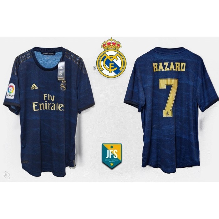 Jual Original Jersey Real Madrid Third 2019/2020 Eden Hazard Player ...