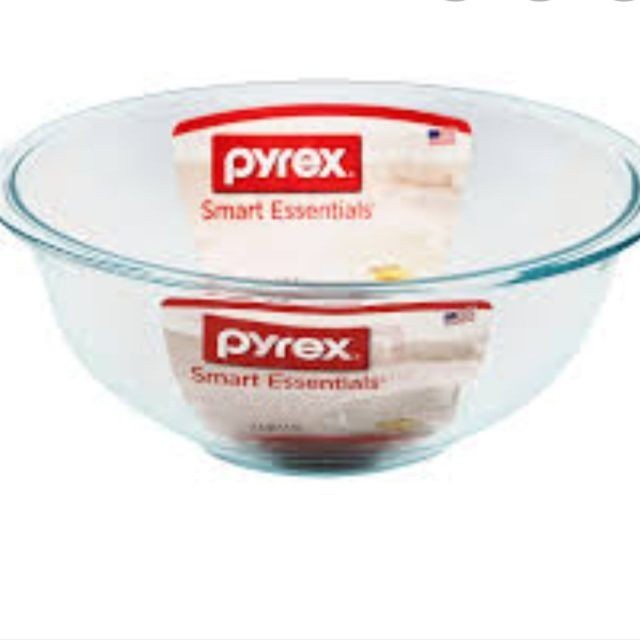 Jual Pyrex Clear Glass Mixing Bowl Tebal 2.4L / 2.4 Liter | Shopee ...