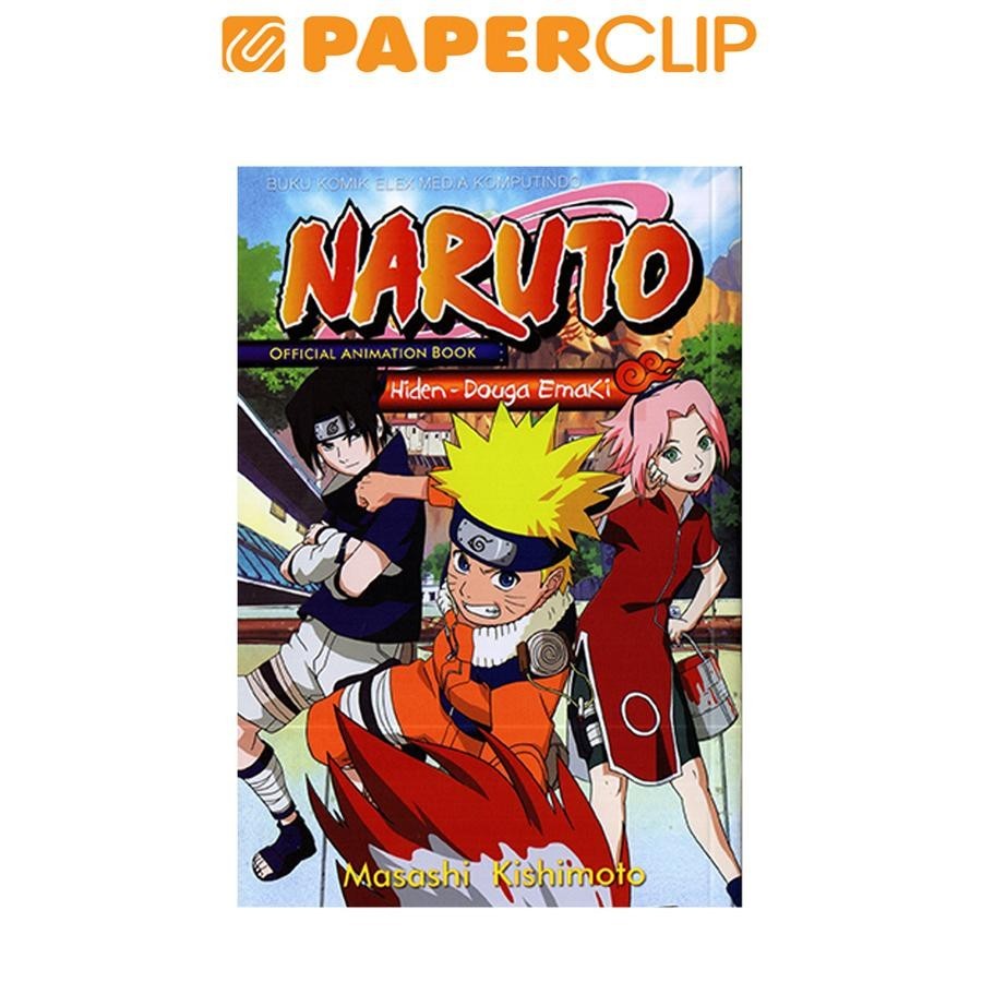 Jual NARUTO OFFICIAL ANIMATION BOOK : HIDEN-DOUGA EMAKI | Shopee Indonesia