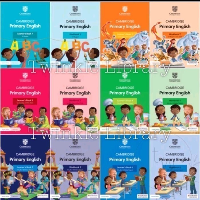 Jual Buku Cambridge Primary English 123456 Learner's Book Workbook ...
