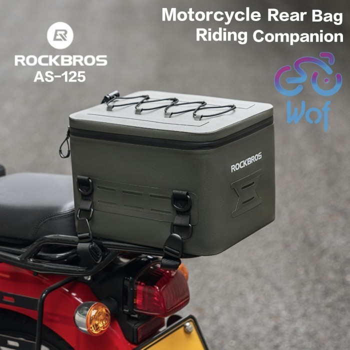 Jual ROCKBROS AS-125 Tas Rak Bagasi Sadel Belakang Pannier Sepeda Motor ...