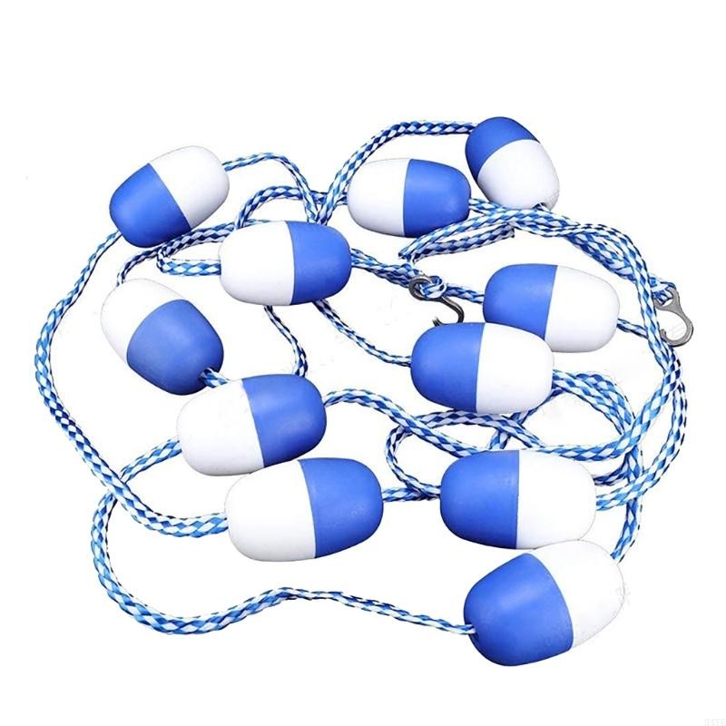 Jual 34YE Swimming Pool Rope Float Swimming Pool Rope Lane Line Hook ...