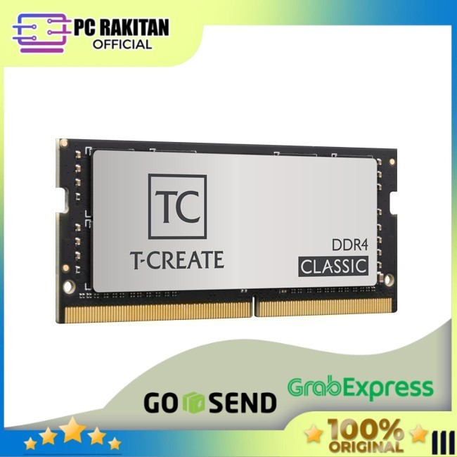 Jual Team Ram T-Create CLASSIC DDR4 32GB (1x32GB) 3200Mhz - SODIMM ...