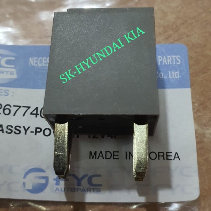 Jual RELAY ASSY POWER 12V 4PIN KIA CARENS CARNIVAL HYUNDAI TRAJET ...