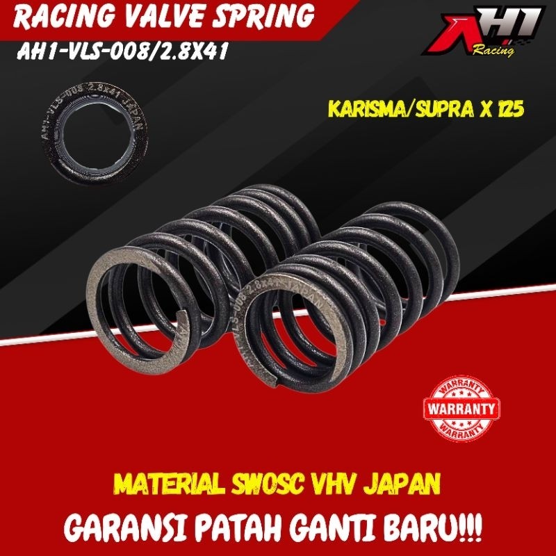 Jual PER KLEP AH1 RACING KARISMA SUPRA X 125 KHARISMA KIRANA SWOSC VHV ...