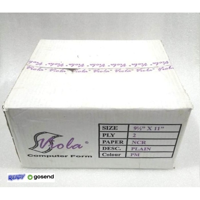 Jual Continuous Form Kertas Print Nota Faktur Kontiniu 9.5x11 in NCR ...