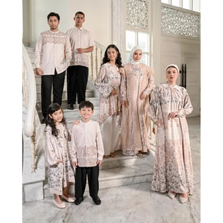 Geulis.id THURAYYA SERIES MOCCA / FAMILY SET / SARIMBIT KELUARGA