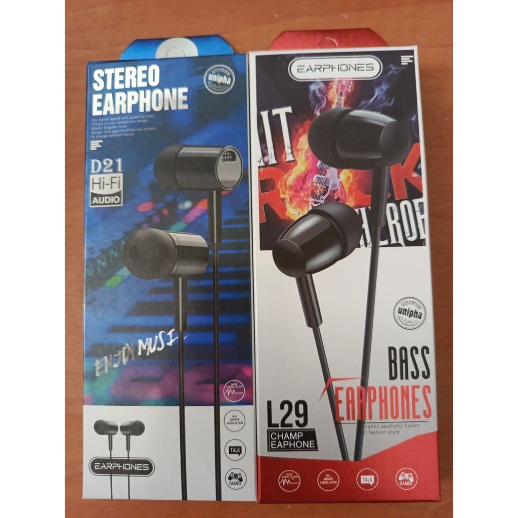 Jual Hedset L29/D21 Extra Bass Earphone L29/D21 Extrabass Shopee