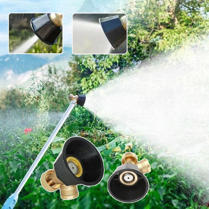 Nozzle sprayer kuningan Sprayer Adjustable Kuningan ujung semprotan sprayer elektrik kuningan Super Kabut Penyiram Tanaman Serba Guna
