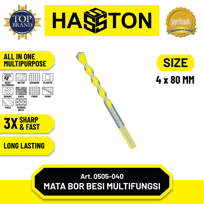 Jual Hasston Mata Bor Multifungsi Multipurpose Drill Bit