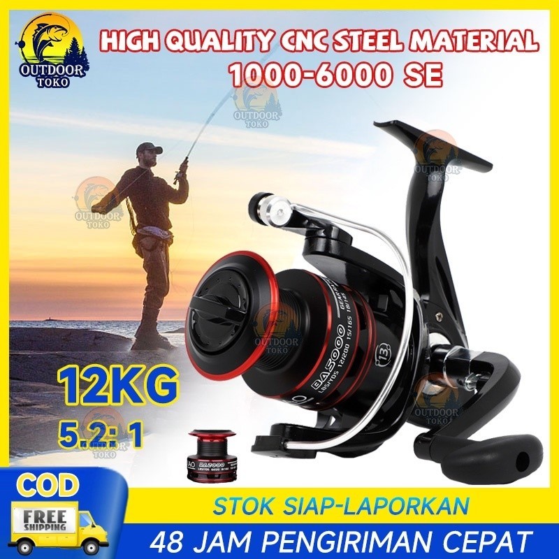 Jual Reel pancing gulungan pancing alat pancing reel pancing murah