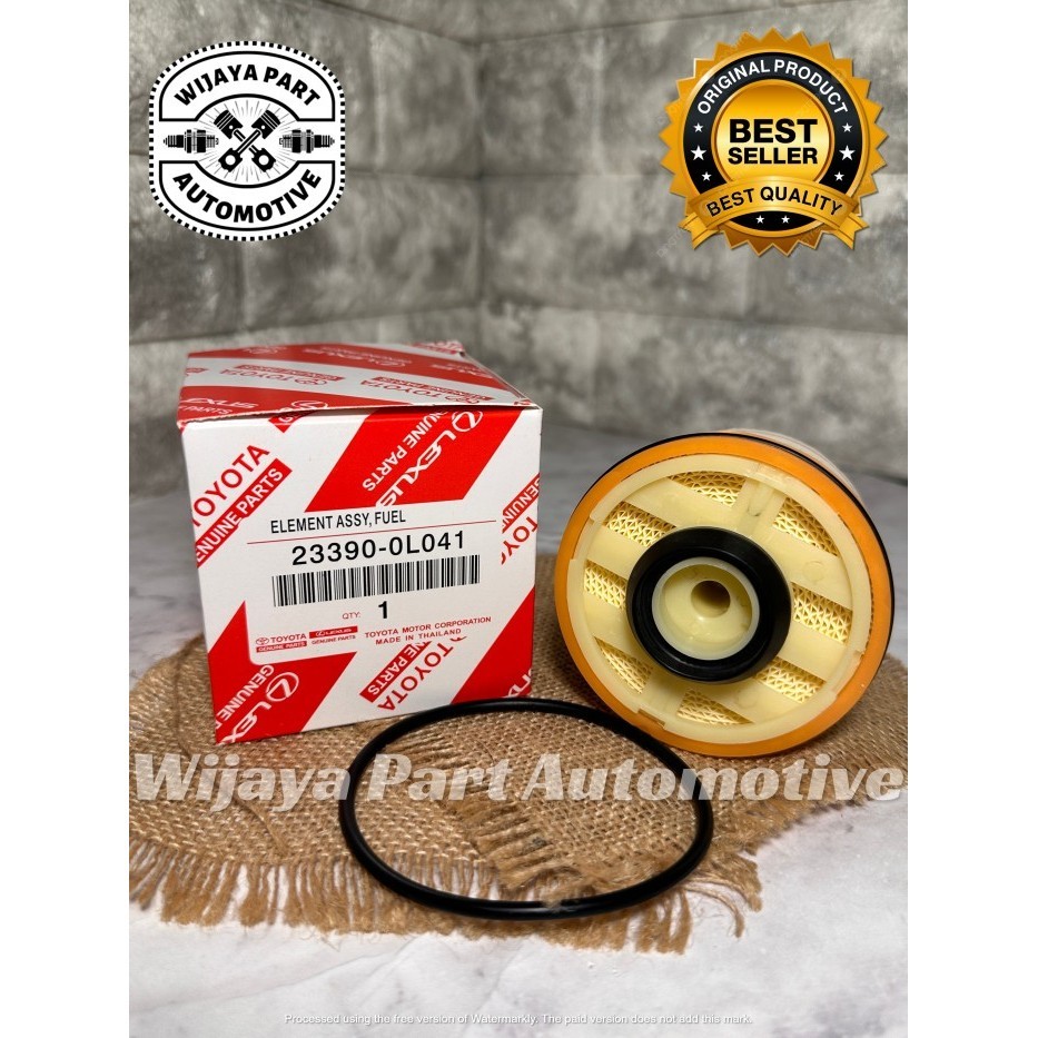 Jual FILTER SOLAR FUEL FILTER INNOVA LAMA FORTUNER HILUX (23390-0L041 ...