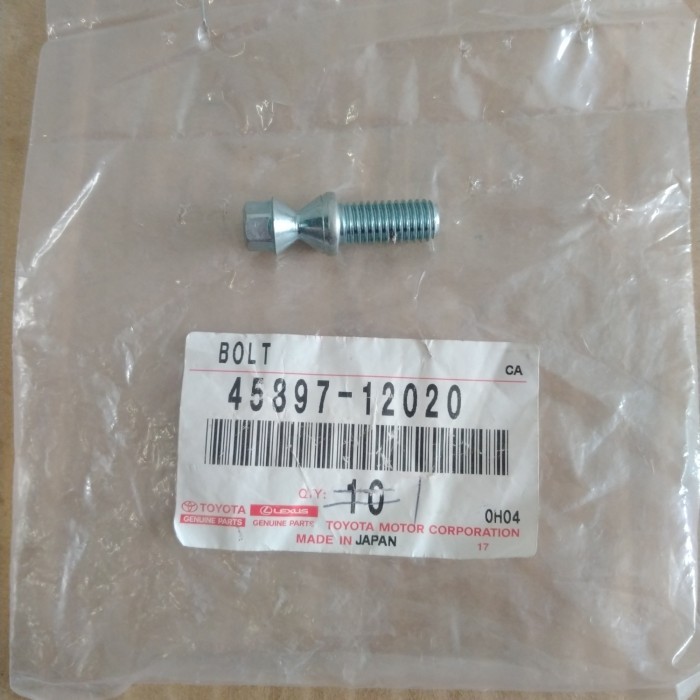 Jual baut steering LOCK SET ORI 45897-12020 WISH KIJANG NOAH PREVIA ...