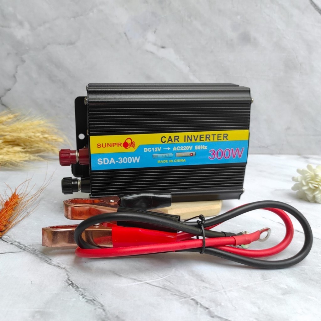 Jual Inverter Sunpro SDA 300W Power Inverter 12V Inverter Mobil 300 ...