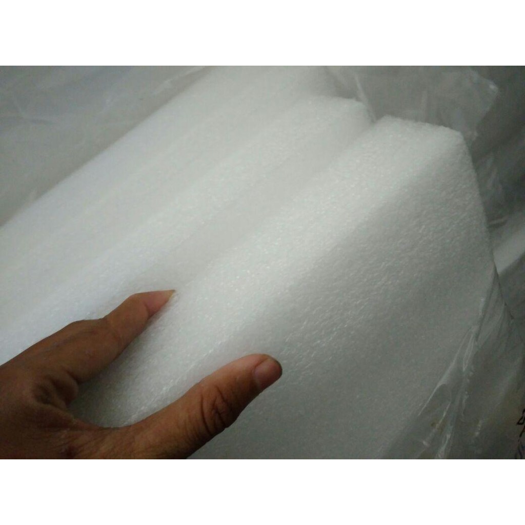 Jual Busa elastis kotak 1 meter putih / busa bunga / dekorasi pelaminan ...