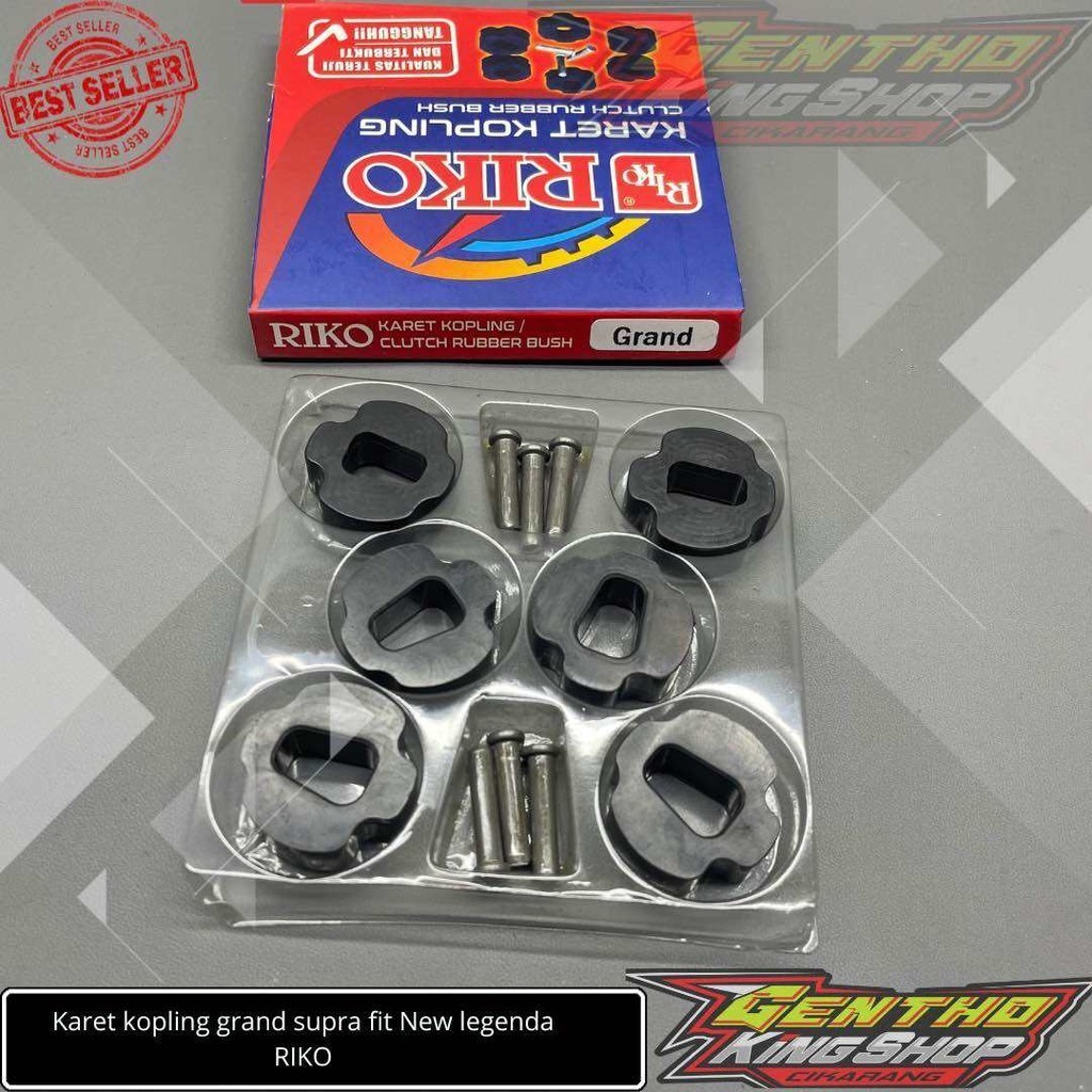 Jual KARET KOPLING SET GRAND LEGENDA SUPRA X FIT NEW RIKO SET PAKU ...