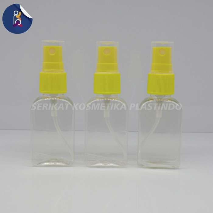 Jual BOTOL ANTIS 30MLPLASTIK NATURAL SPRAY KUNING 30 ML PET CLEAR ...