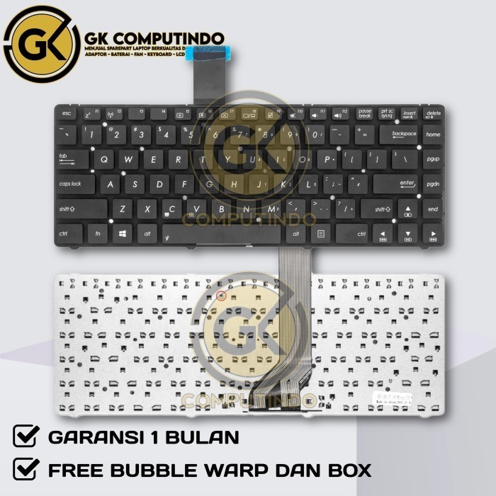 Jual Keyboard Asus A45V K45V A85 A85V R400 K45VD A45VM R400V N45 ...