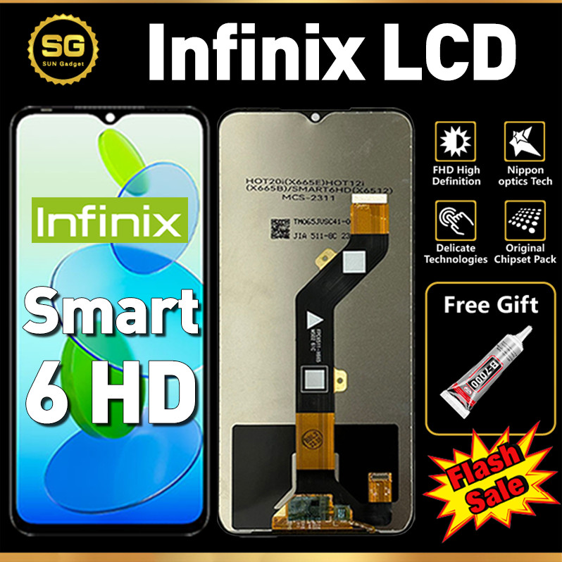 Jual LCD Infinix Smart 6 HD Original Touchscreen hp Infinix Smart 6 HD ...
