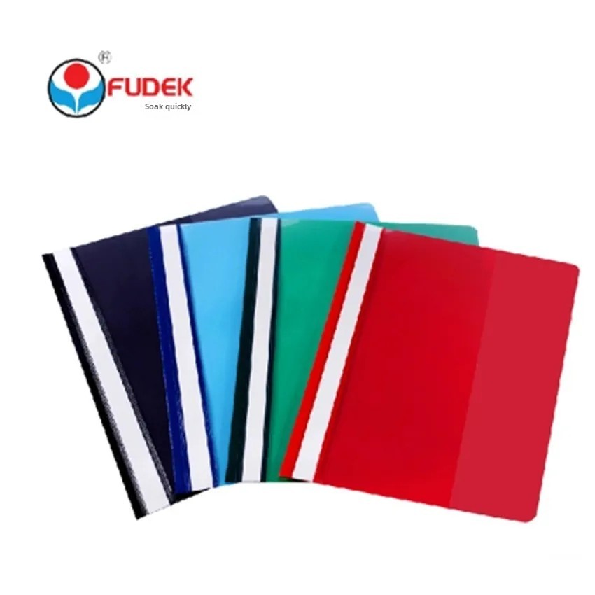 Jual Colorful A4 File Folder Report Folder Single Piece Clip Two-page ...