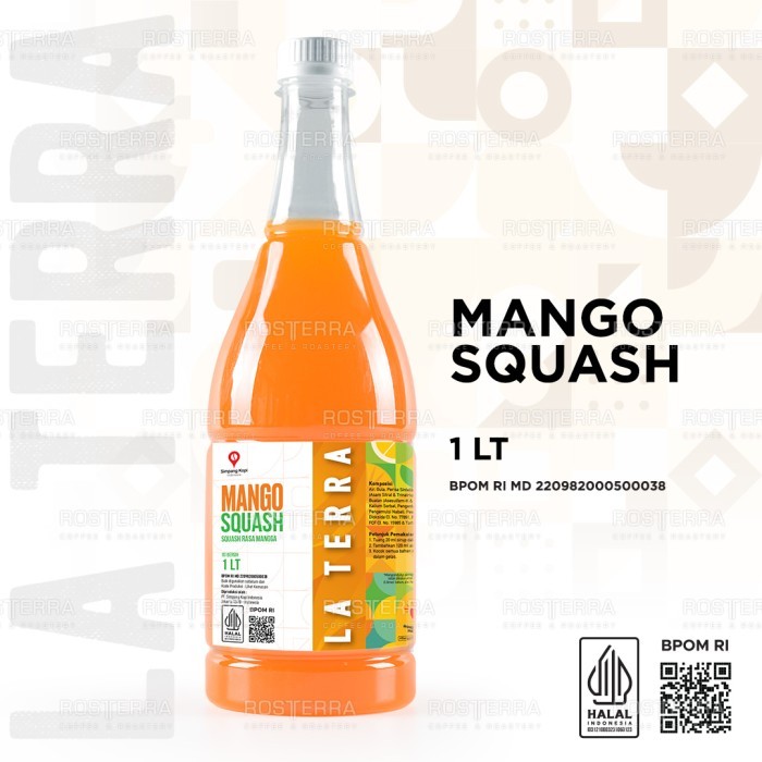 Jual Premium Squash Mango Squash Rasa Mangga Minuman Premium 1 Liter La ...