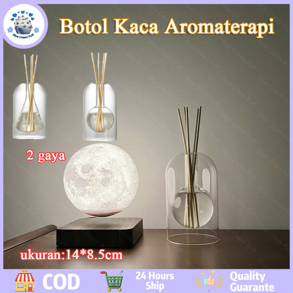 Jual Botol kaca aromaterapi angin mewah ringan sederhana, botol minyak ...