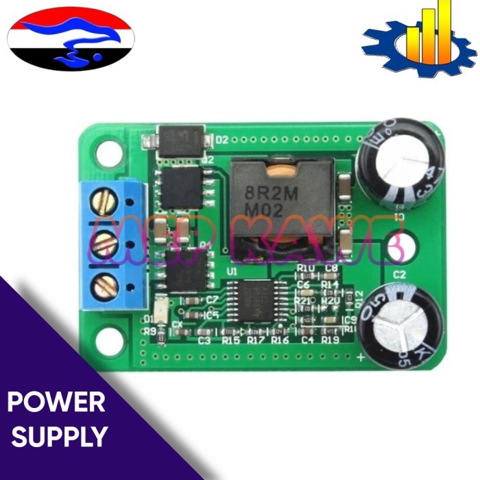 Jual MODULE SWITCHING POWER SUPPLY 24 VOLT 12V 9V TO 5V 5A | Shopee ...