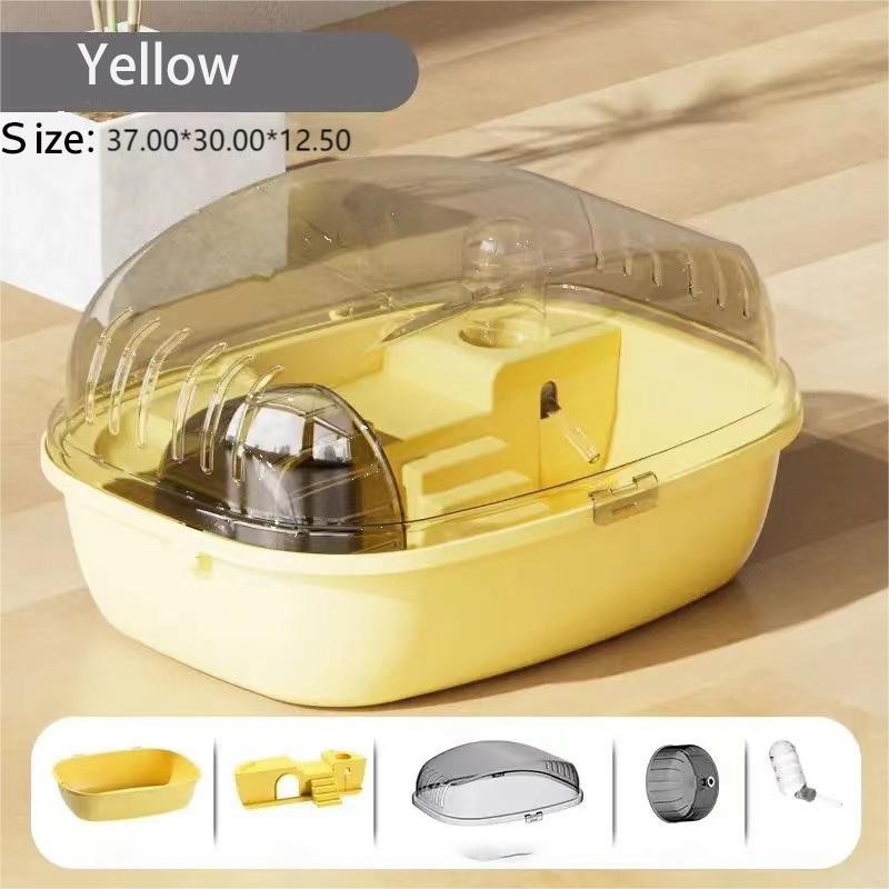 Jual Large Hamster Cage Ventilation Openable Top Transparent Hamster ... - Big Hamster Cage Ventilation Ideas For Small Homes On A Budget