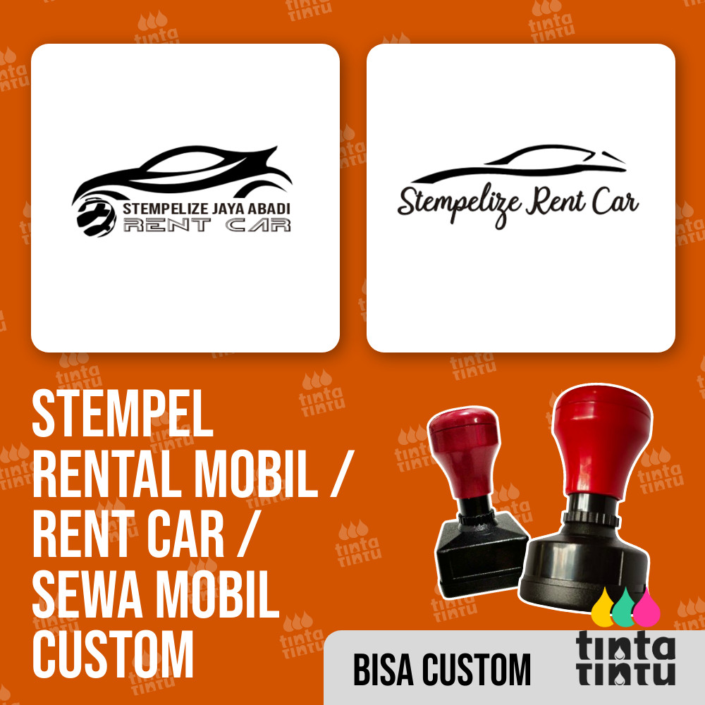 Jual Stempel Rental Mobil / Rent Car / Sewa Mobil Custom | Shopee Indonesia