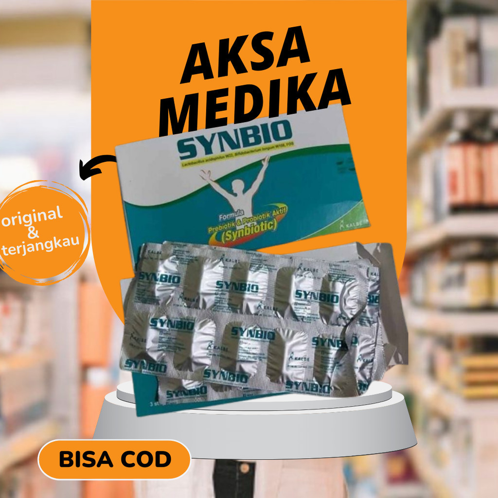 Jual SYNBIO PROBIOTIK per capsul (ecer) -jaminan ori -aksamedika ...